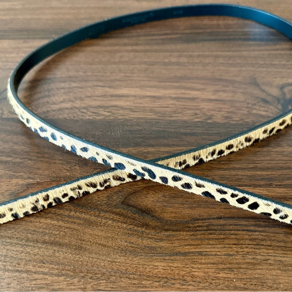 J. Crew Animal Print Women's Belt
